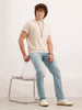 Straight Fit Denim Jeans  | Light Blue