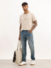Washed Slim Fit Denim Jeans | Dark Blue