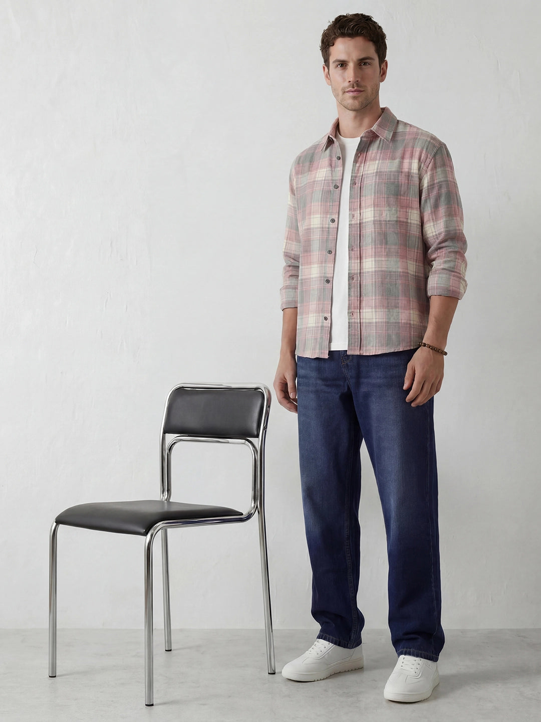 Loose Fit Denim Jeans | Blue