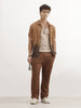 Cut & Sew Comfort Fit Cargo Jogger | Brown