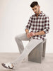 Classic Slim Fit Checkered Shirt | Multicolor