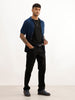 Solid Regular Fit Denim Jeans | Black