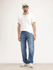 Anti Fit Faded Denim Jeans | Light Blue