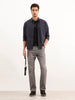 Subtle Wash Straight Fit Denim Jeans | Grey