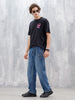 Men’s Oversized Bold Graphic Tee | Black