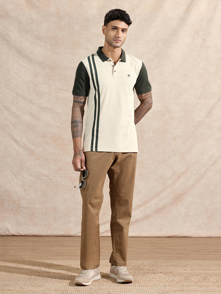 Classic Relaxed Fit Chino Trouser  | Khaki