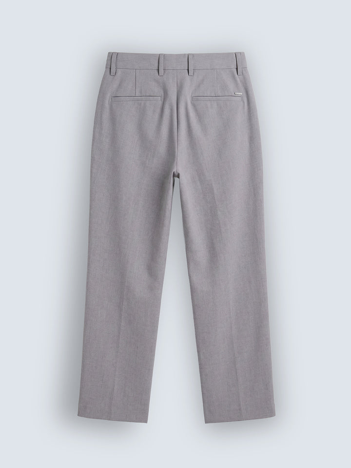 Travelite Straight Fit Trousers | Grey