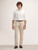 Solid Regular Fit Full Sleeve Shirt | White