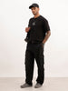 Faded Loose Fit Denim Cargo | Grey | WJN100CR7674W