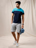 Slim Fit Colourblocked T-Shirt