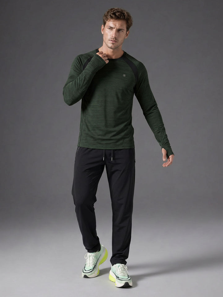 Full Sleeve Performance Tee | Active |  Olive