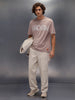 Crew Neck Oversized Fit Graphic Printed T-Shirt | Etherea