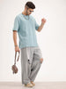 Oversized Fit Back Print T-Shirt | Green