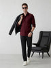 Casual Shirt with Sleek Elevated Style | Maroon
