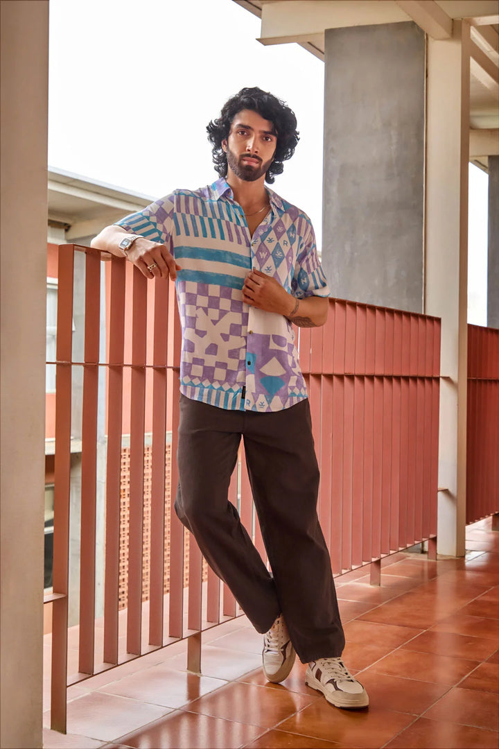 Casual Loose Fit Jeans | Brown