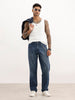 Faded Anti Fit Denim Jeans | Blue