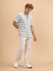 Textured Short Sleeve Shirt | Grey