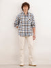 Slim Fit Textured Shirt  | Blue
