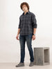 Classic Slim Fit Faded Denim Jeans | Blue