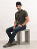 Classic Slim Fit Tipping Collar Polo T-Shirt | Olive