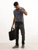 Faded Slim Fit Denim Jeans | Dark Grey