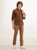Solid Slim Fit Trouser | Khaki