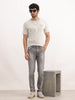 Faded Skinny Fit Denim Jeans | Grey
