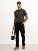 Classic Tipping Collar Polo T-Shirt | Dark Grey | WWTS254F