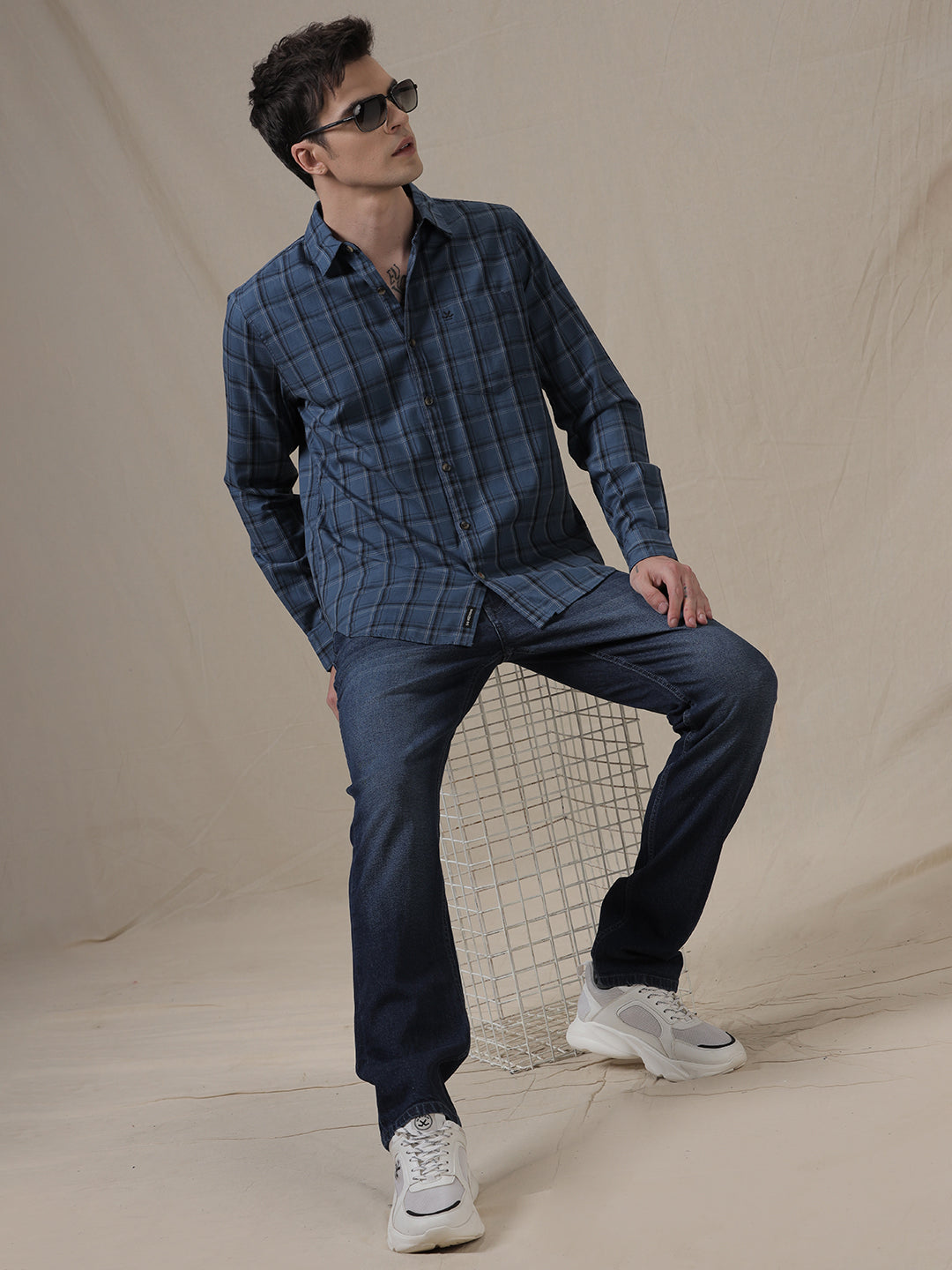 Checked Blocks Urban Shirt