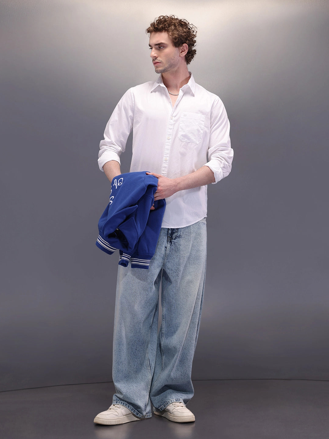 Pure Cotton Regular Fit Shirt | White