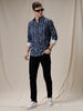 Abstract Stripes AOP Shirt