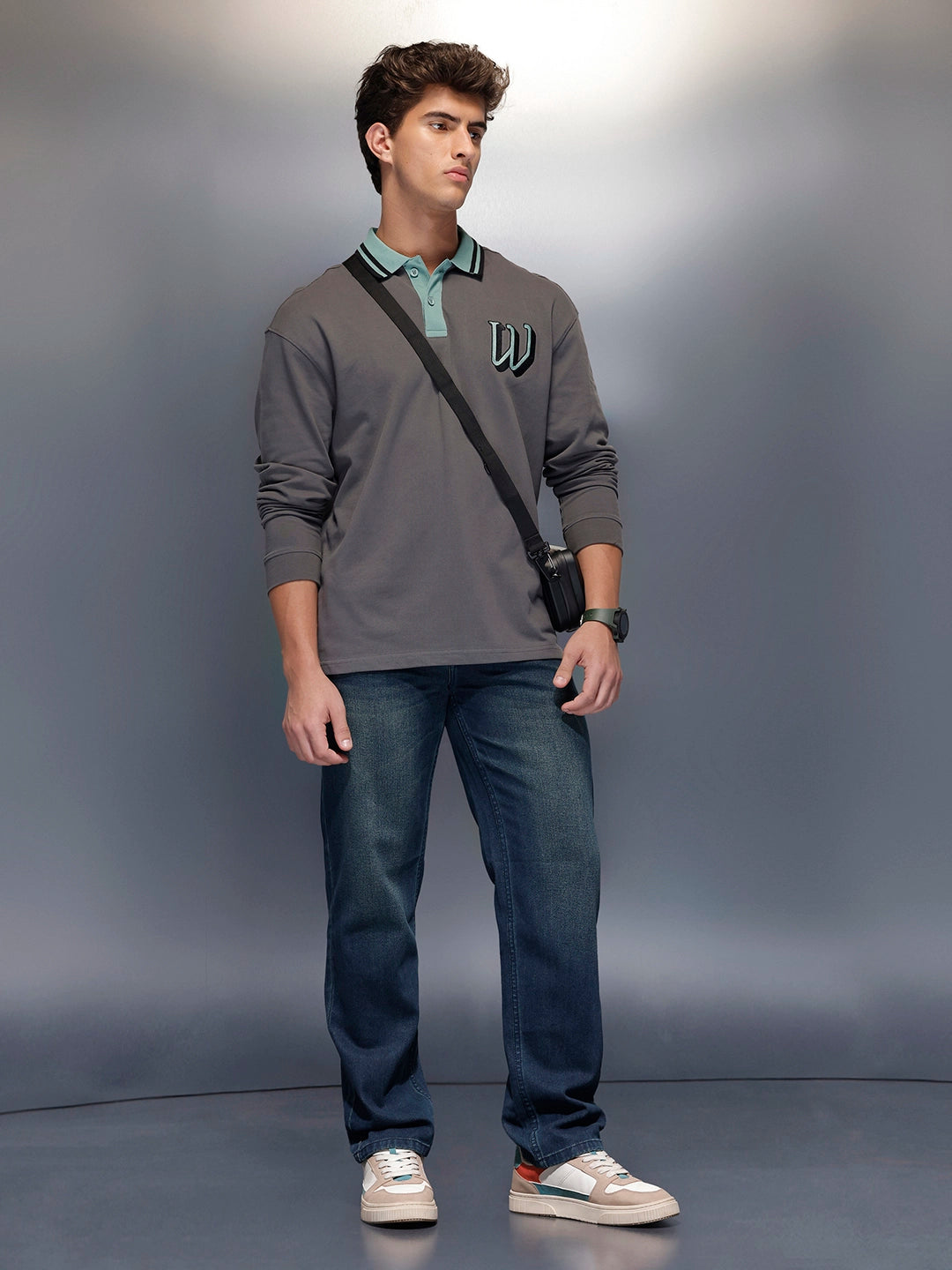 Casual Anti Fit Jeans | Dark Blue