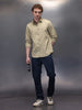 Pure Cotton Regular Fit Shirt | Olive