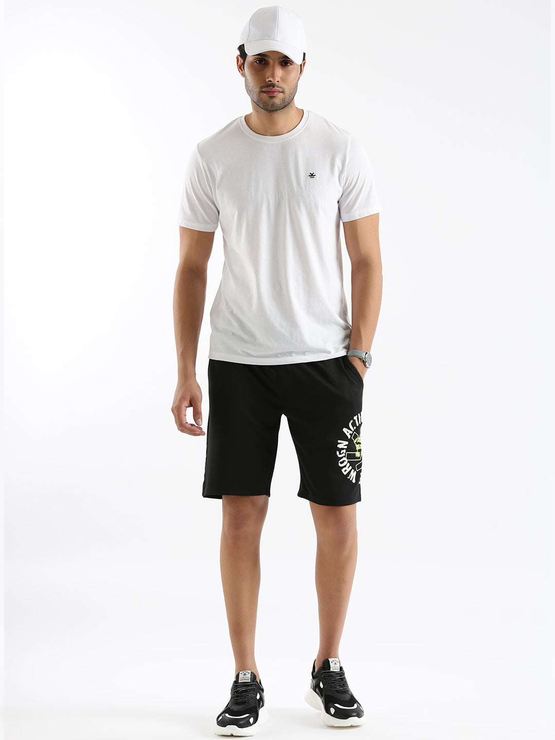 Tactical Print Active Shorts