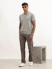 Tiping Collar 100% Cotton Polo T-Shirt | Grey | WWTS246F