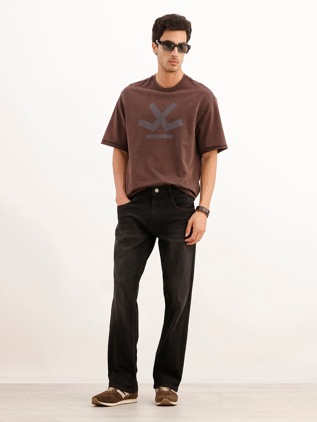 Solid Anti Fit Denim Jeans | Black