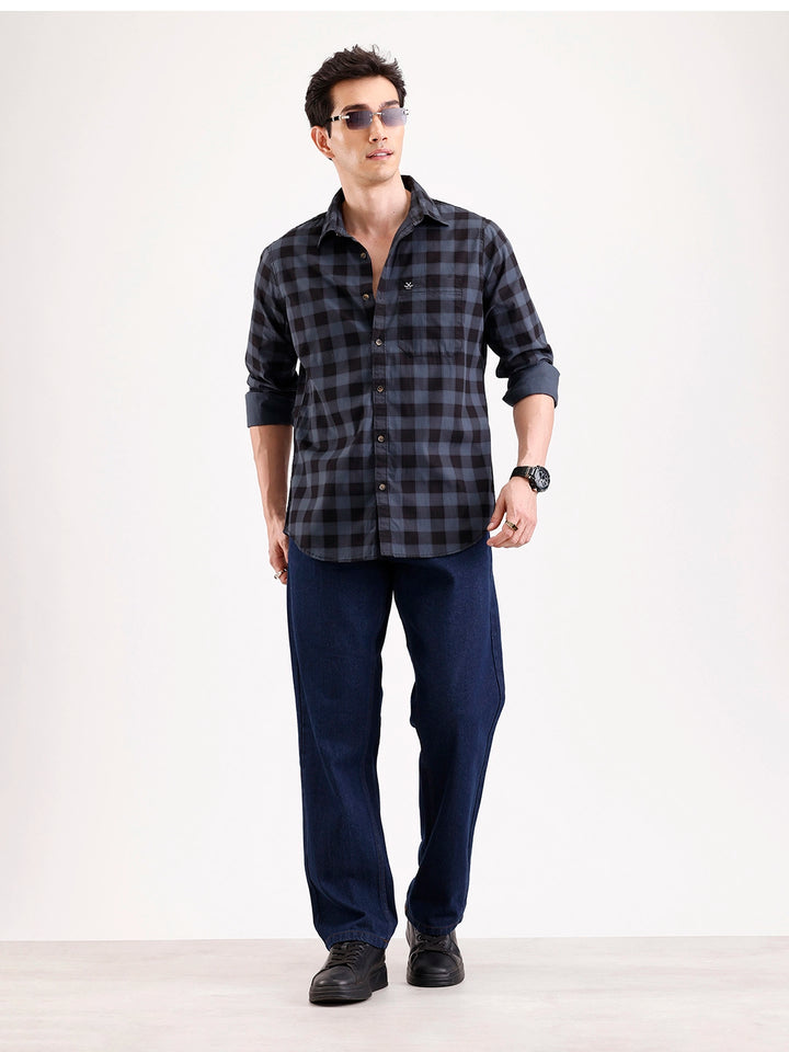 Classic Anti Fit Denim Jeans   |  Blue