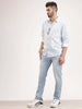 Solid Slim Fit Denim Jeans | Light Blue