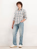 Slim Fit Checkered Shirt  | Green