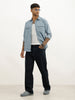 Solid Bootcut Denim Jeans | Black