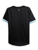 Premium Black Contrast Sleeve T-Shirt