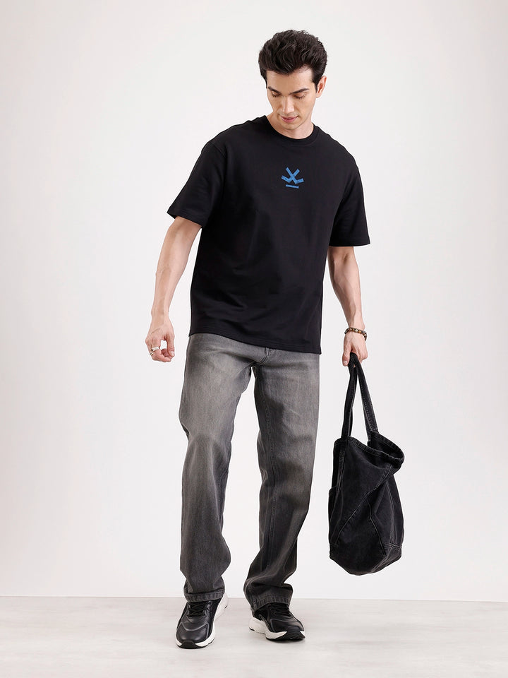 Washed Anit Fit Denim Jeans   |  Grey