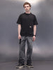 Cut & Sue Oversized T-Shirt | Black