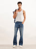 Classic Bootcut Denim Jeans | Light Blue