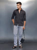 Men's Casual Slim Fit Shirt | Grey