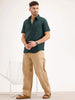 Solid Regular Fit Shirt | Dark Green