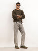 Washed Anti Fit Denim Jeans | Grey