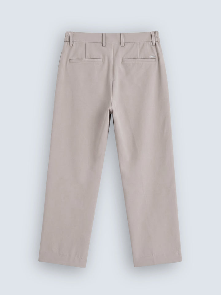 Travelite Straight Fit Trousers | Khaki