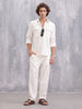 Double Pocket Checkered Shirt | Beige