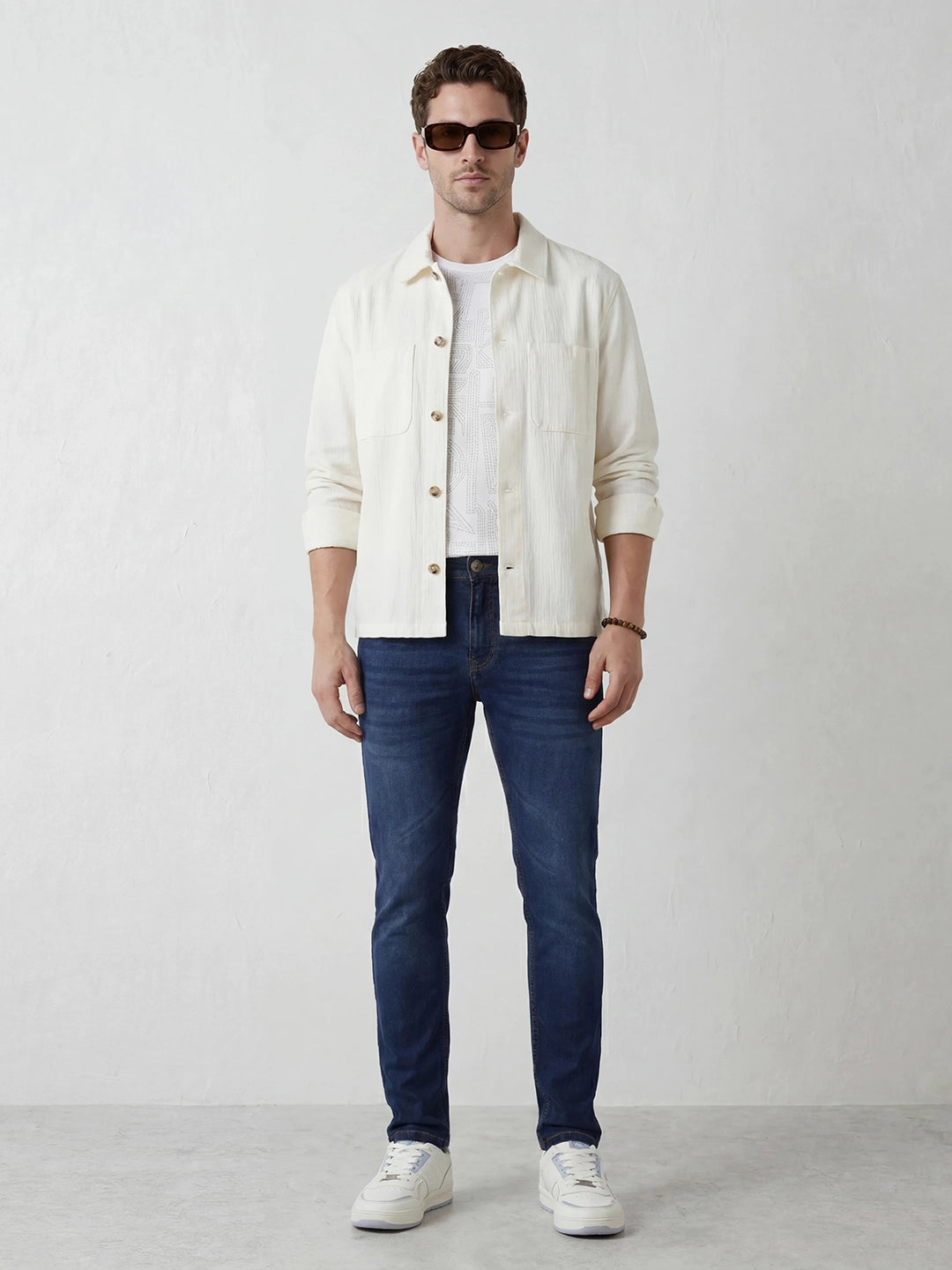 Classic Slim Fit Denim Jeans | Blue